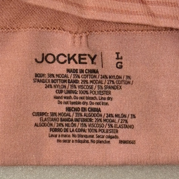 Jockey Natural Beauty Seam free Bralette - Picture 2 of 5